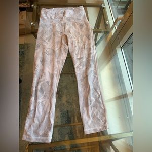 LuluLemon Athletica grey and white leggings